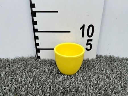 Immagine di CASPO' CER. BOULE 7,5x6 GIALLO VASO 6 ND-31414