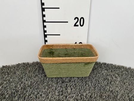 Immagine di CASS.RETT.C/B CORDA VERDE 20x10,5x10H ND-18-954