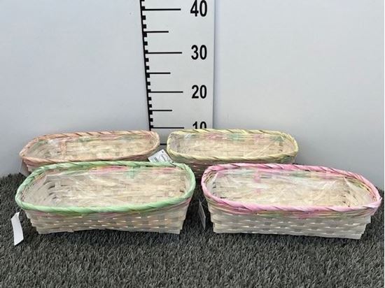 Immagine di CASSETTA BAMBOO CM 30*12*10H 4 COL ASS D0146.26