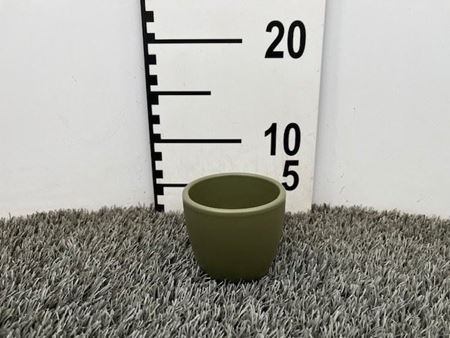 Immagine di CASPO CER. BOULE 8,5X6,5 VERDE MAT ND-30771